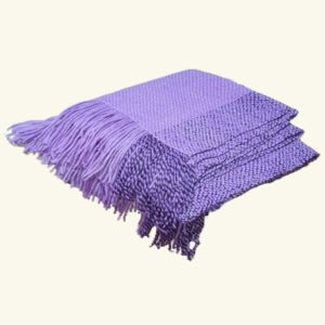 Echarpe lila y pitio morado(lila/morado)