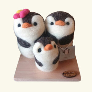 Familia de pingüinos