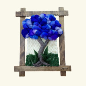 Telar decorativo árbol grande