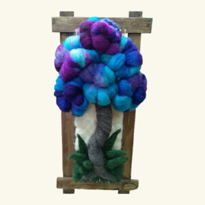 Telar decorativo Árbol mediano calipso